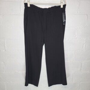 Liverpool Women's XL Pants Pull On Wide Leg Drawstring Black